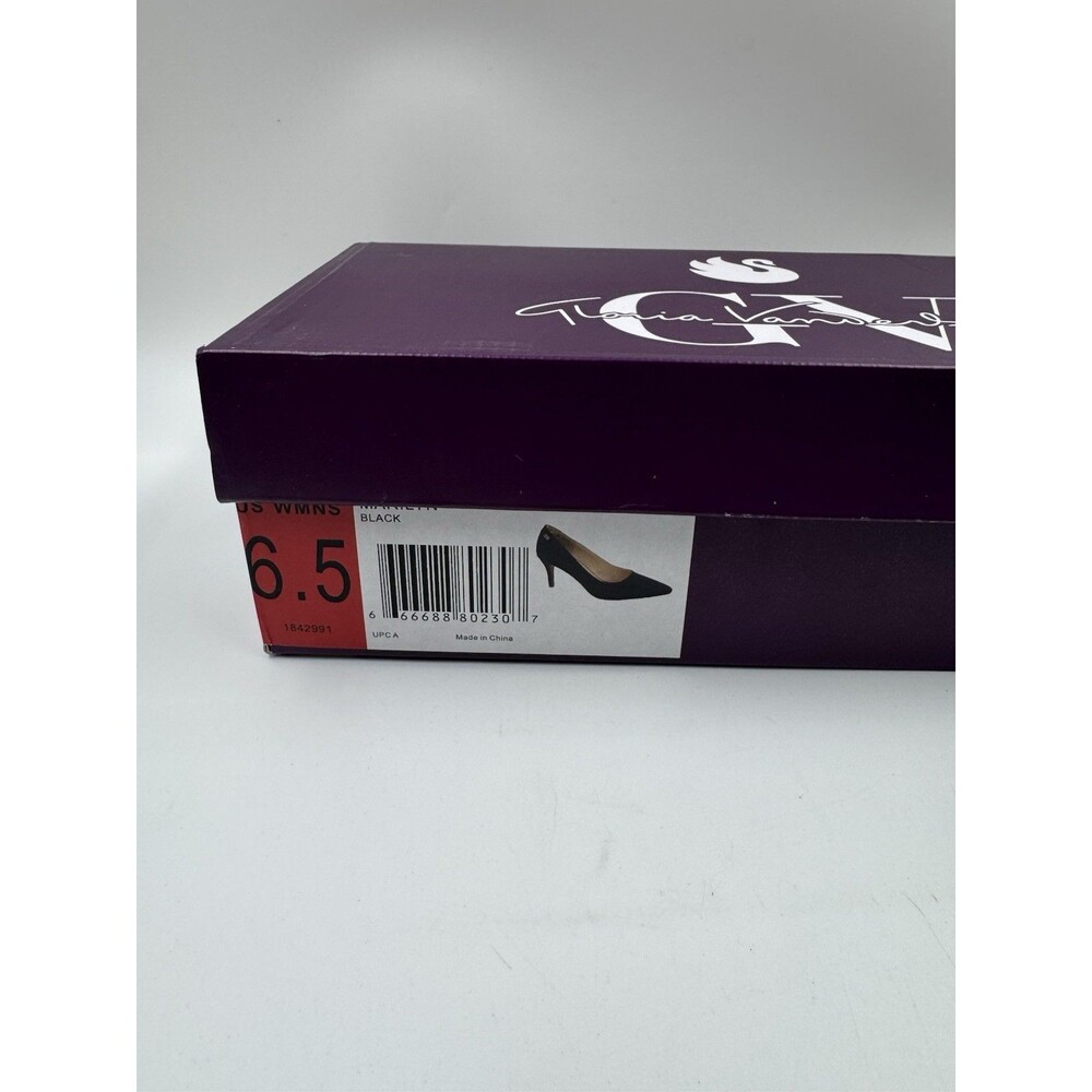 New Gloria Vanderbilt Women's Marilyn Pumps Black Closed Toe Heels Sz 6.5 Shoes - Picture 16 of 16